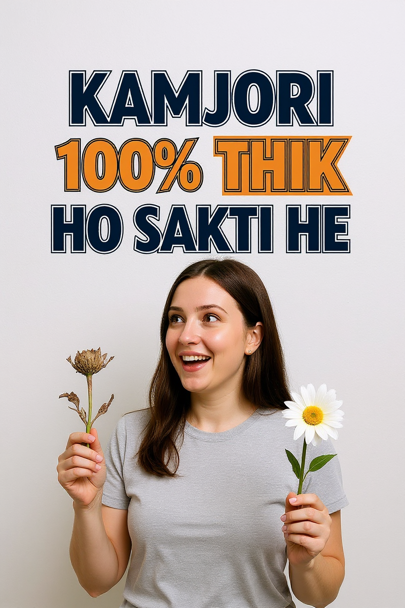 Kamjori 100% thik ho sakti he