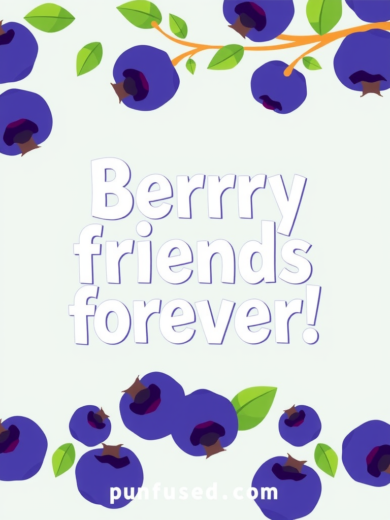 blueberry puns