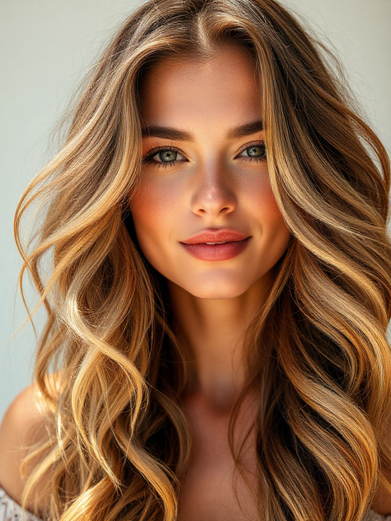 Medium-Length Hair with Layers