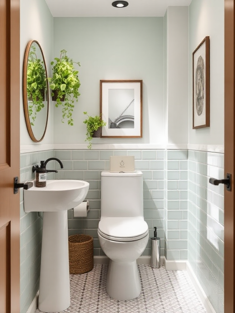 Genius small bathroom ideas