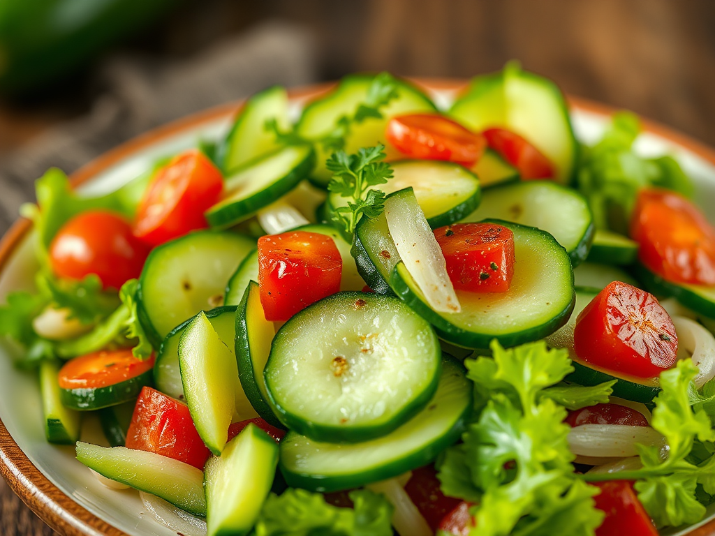 Image for Spicy Cucumber Salad