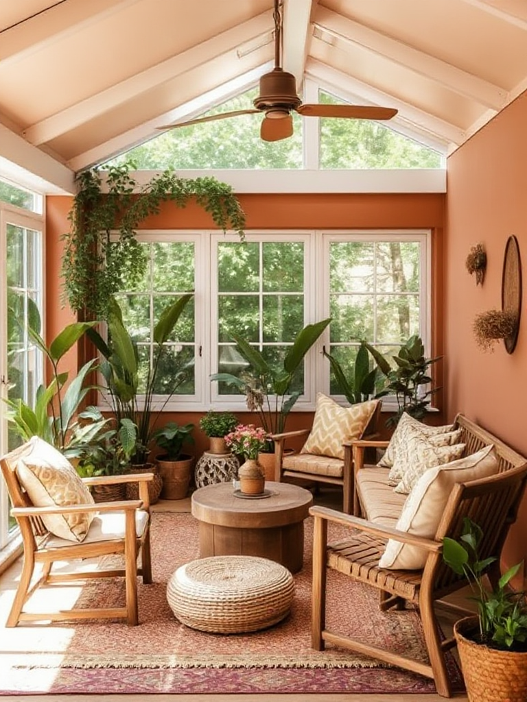 Boho Sunroom Ideas