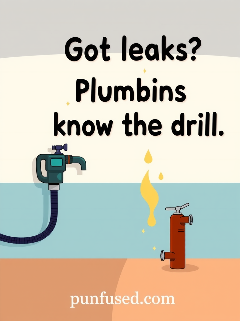 plumbing puns