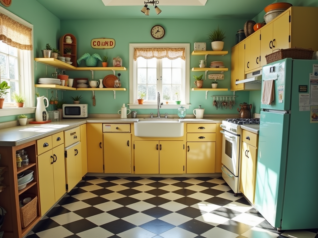 Charming Retro 1950s Kitchen Inspiration