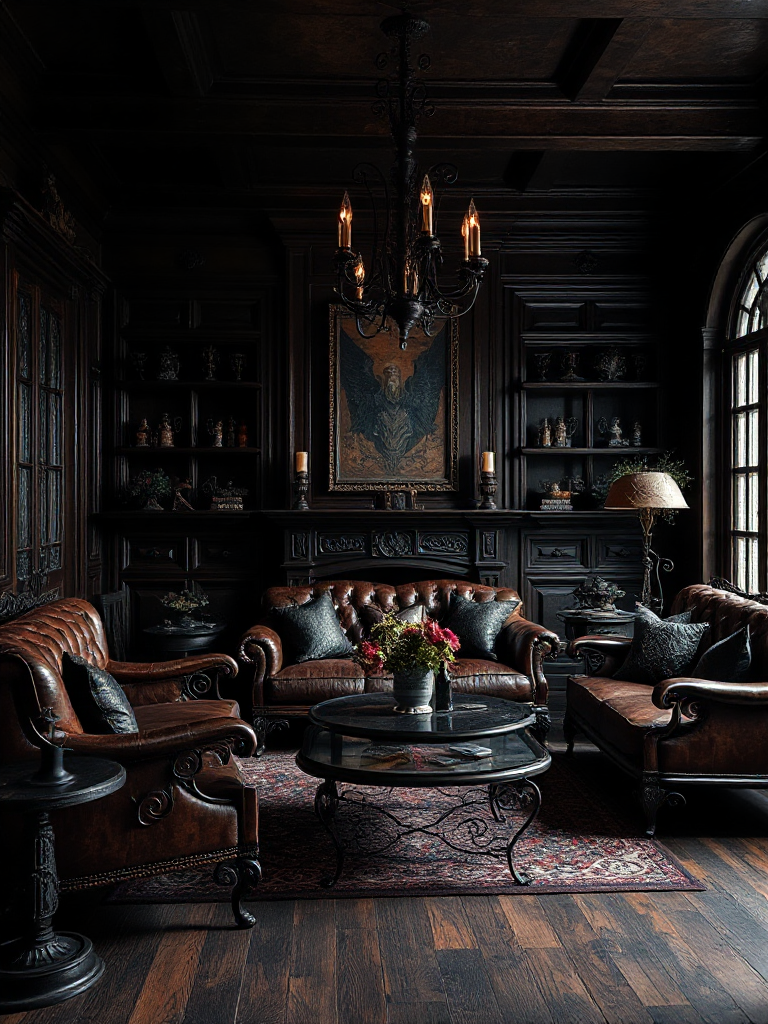 Gothic decor ideas for a moody stylish home