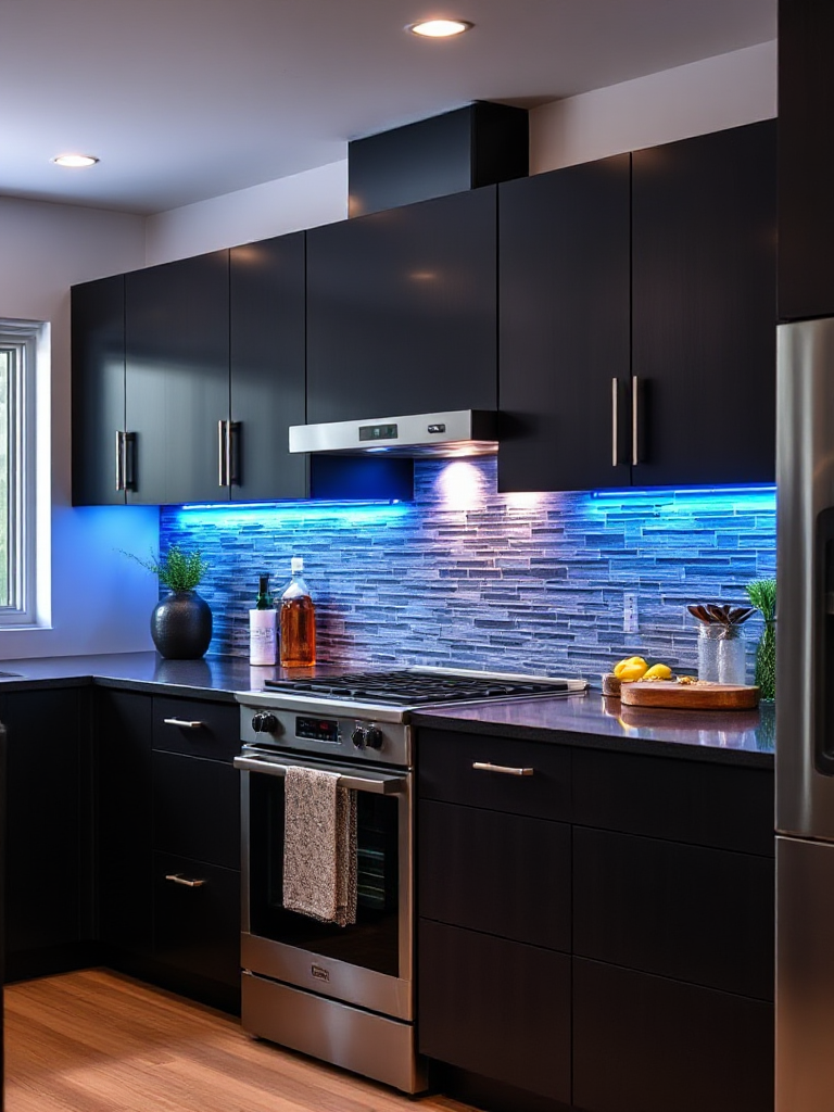 Backsplash Ideas For Dark Cabinet Kitchen