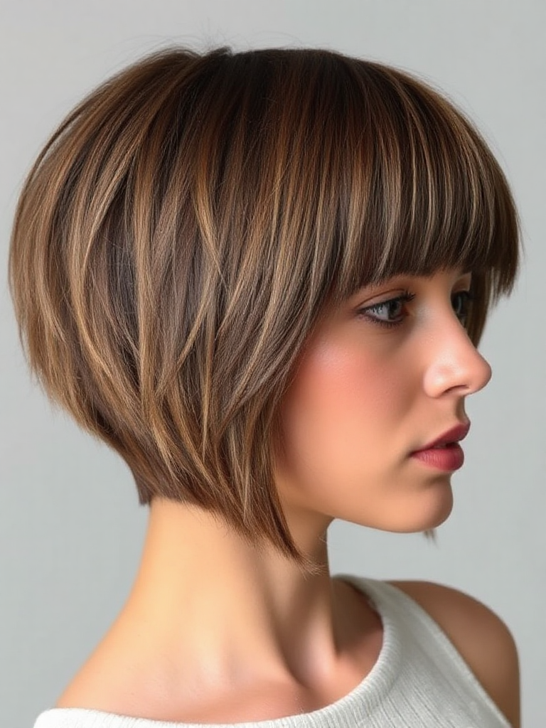 Textured Medium-Length Haircuts