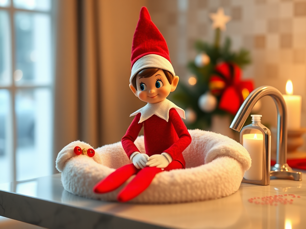 Image for Elf on the Shelf Spa Day