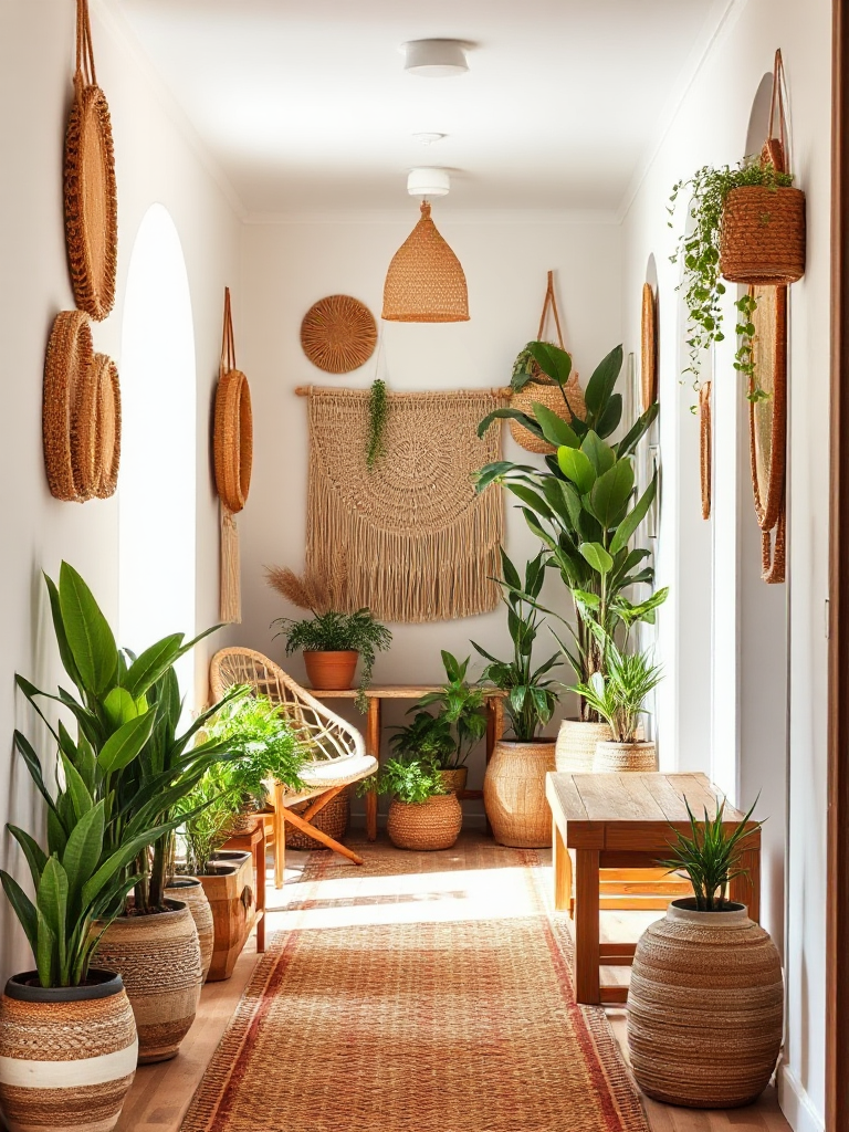 Boho Hallway Ideas