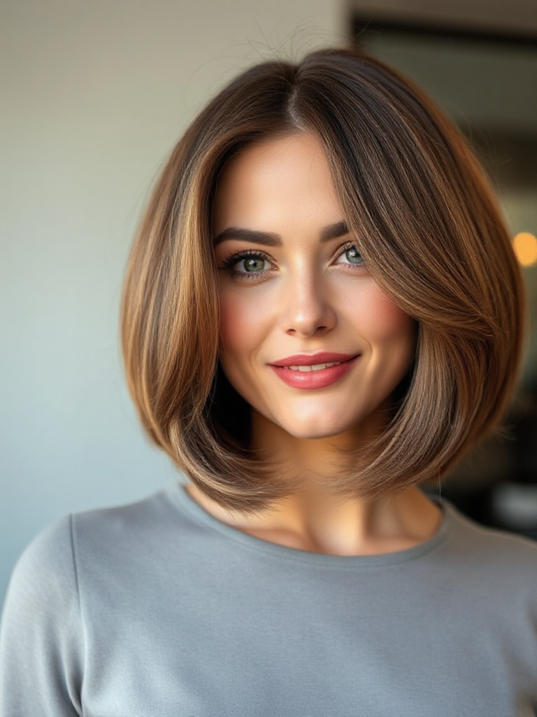 Short Hairstyle for Thick Hair