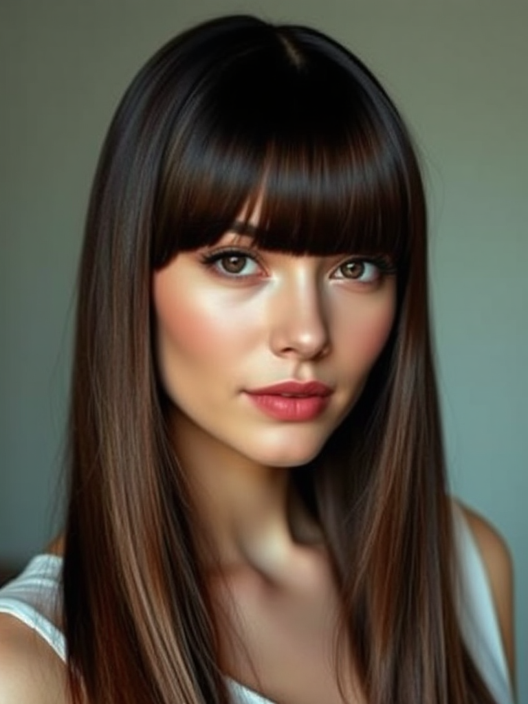 Long Sleek Hairstyles