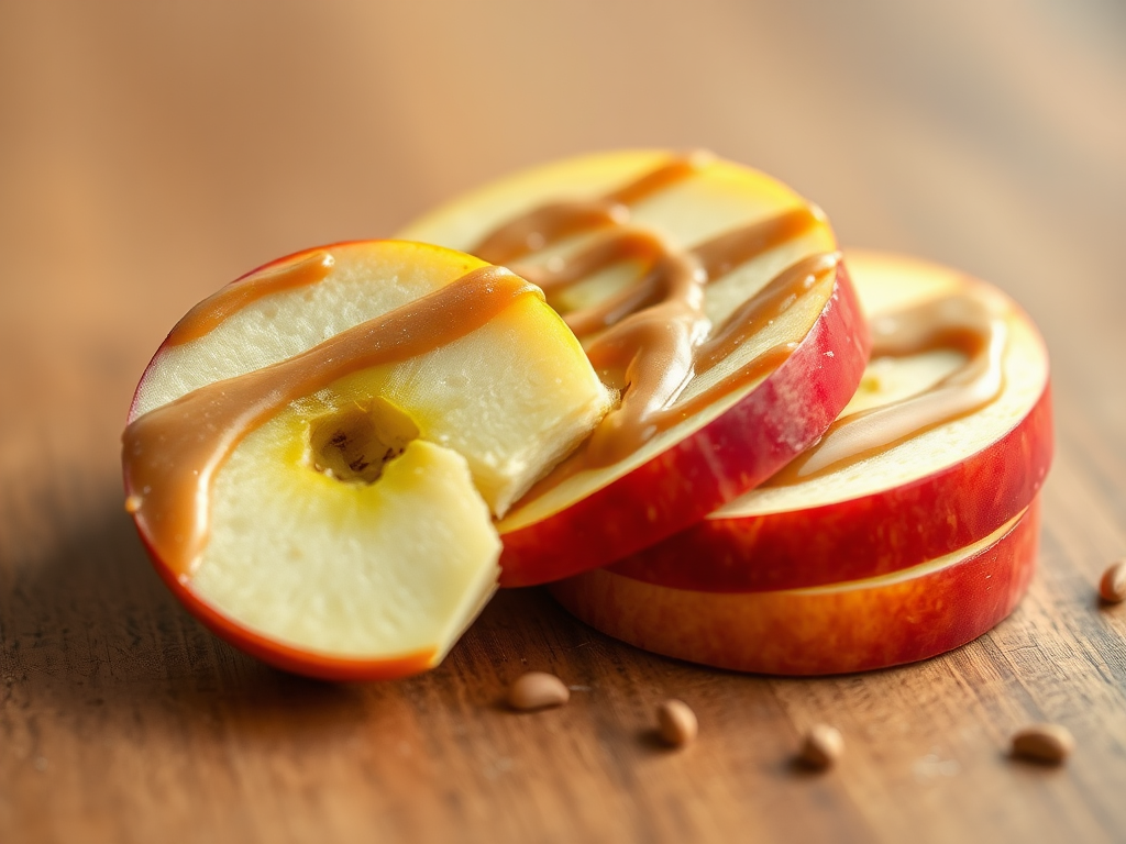 Image for Apple Slices with Peanut Butter