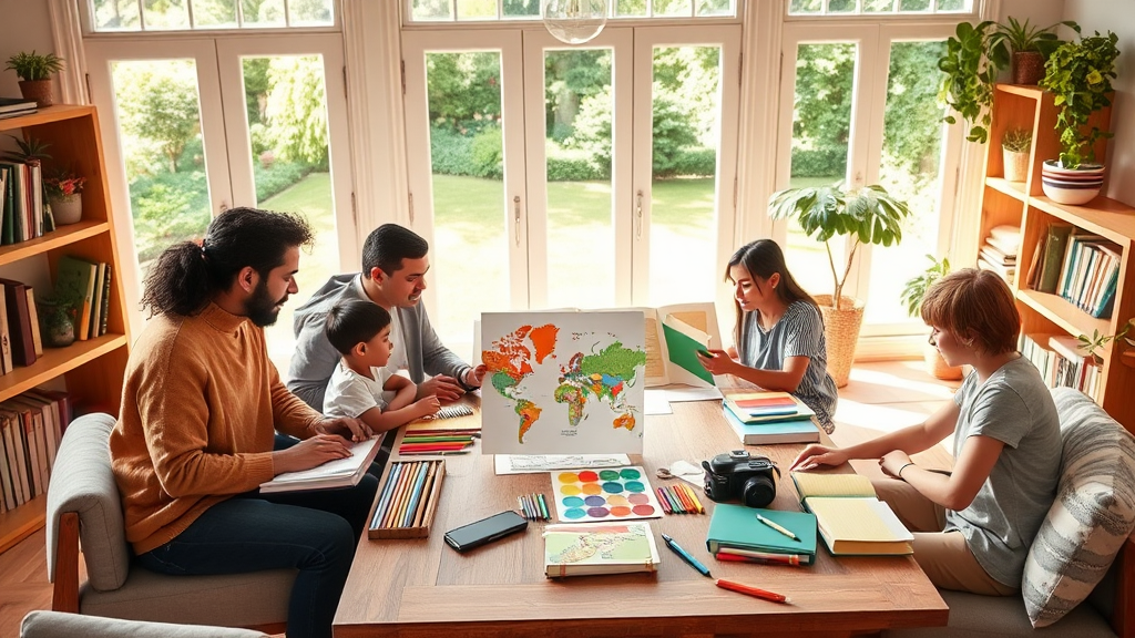 홈스쿨링으로 공부하는 아이