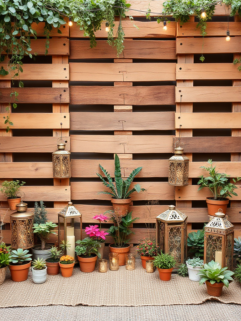 Boho Birthday Backdrop Ideas