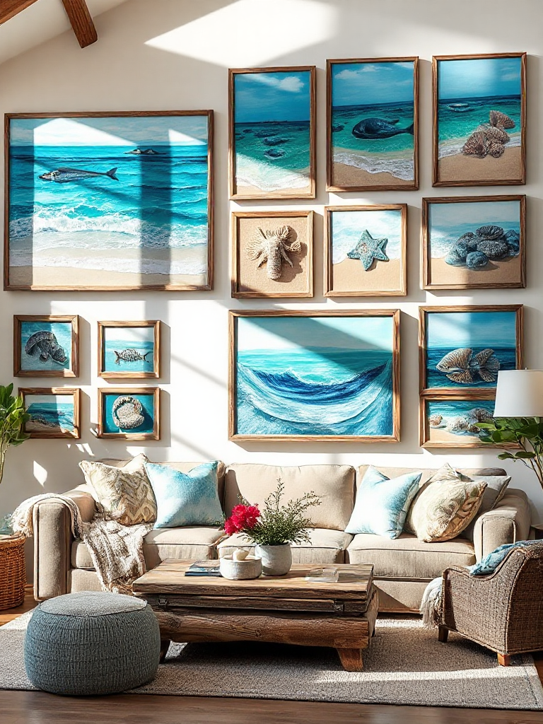 Coastal living room ideas