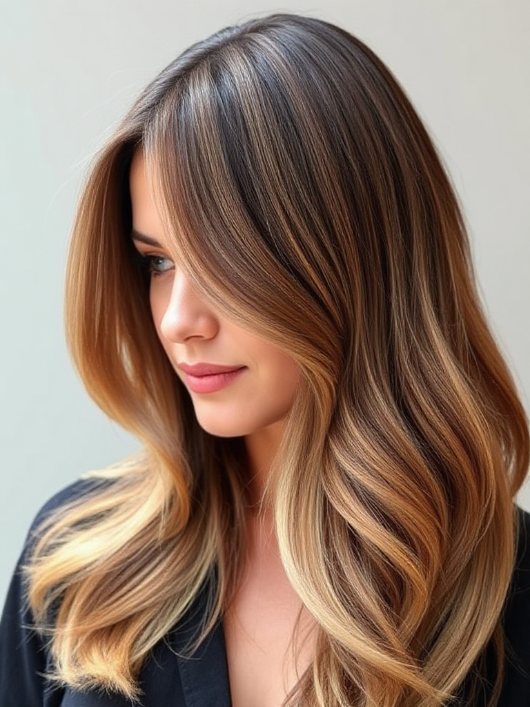 Long Hair with Balayage