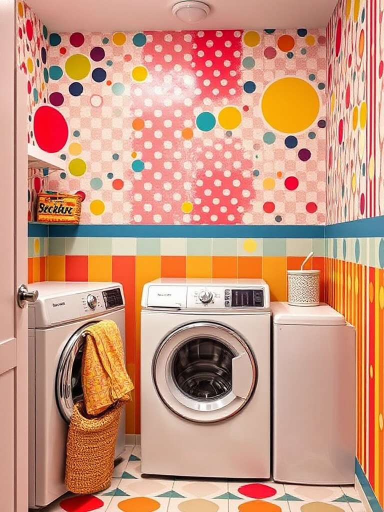 Laundry Room Mural Ideas