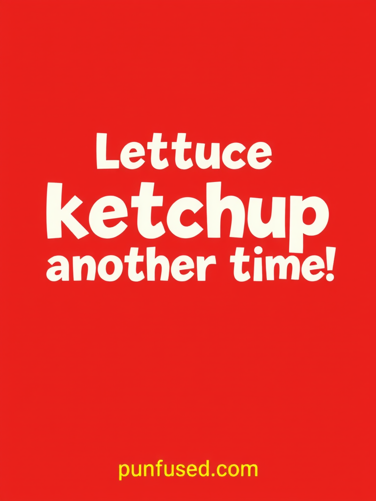 ketchup puns