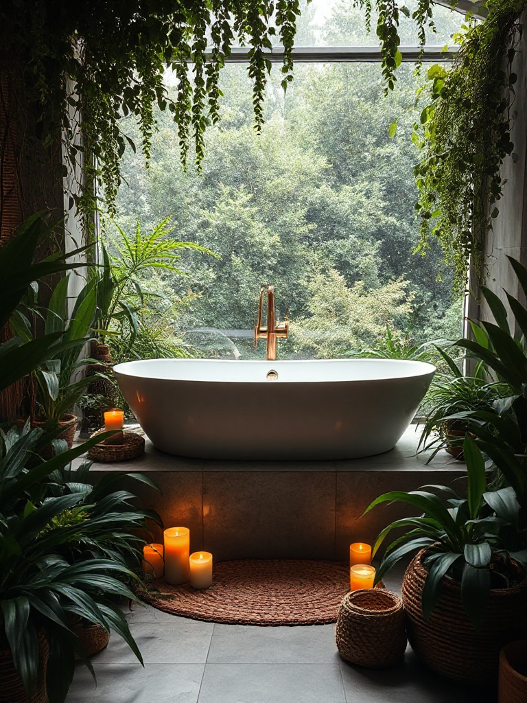 Dreamy boho bathroom inspirations