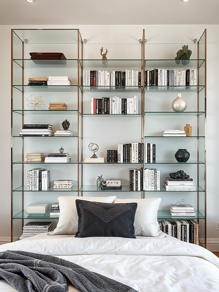 Bedroom Bookshelves Ideas