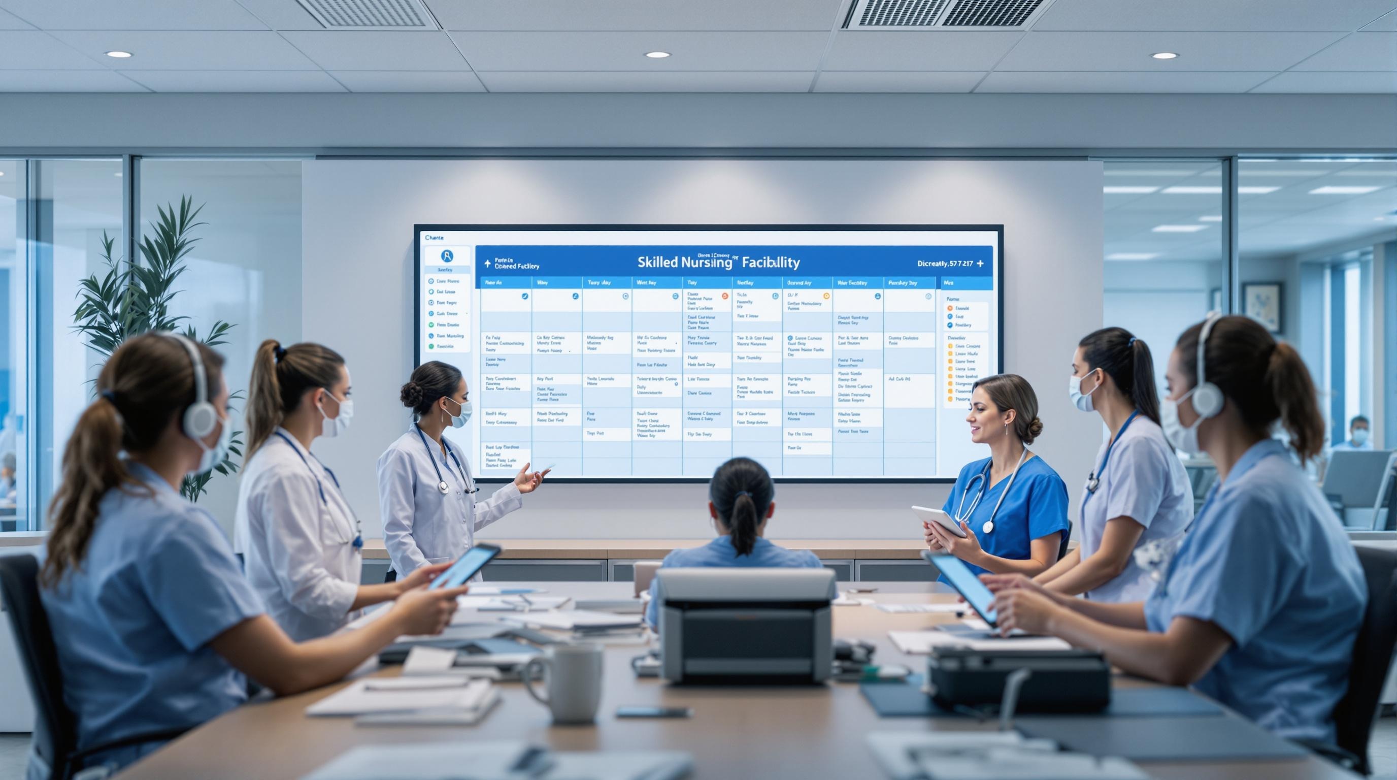 Eliminate Manual Scheduling Errors in Skilled Nursing Facilities
