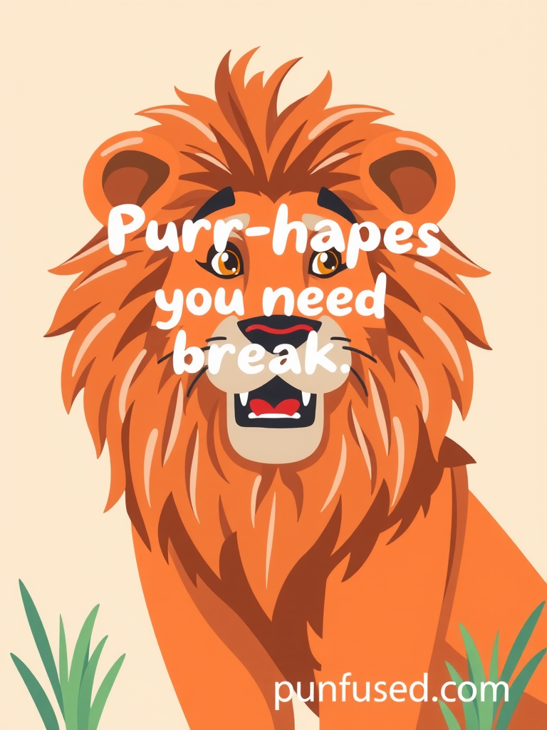 lion puns