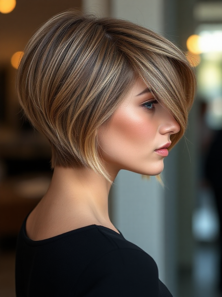 Short Asymmetrical Haircuts