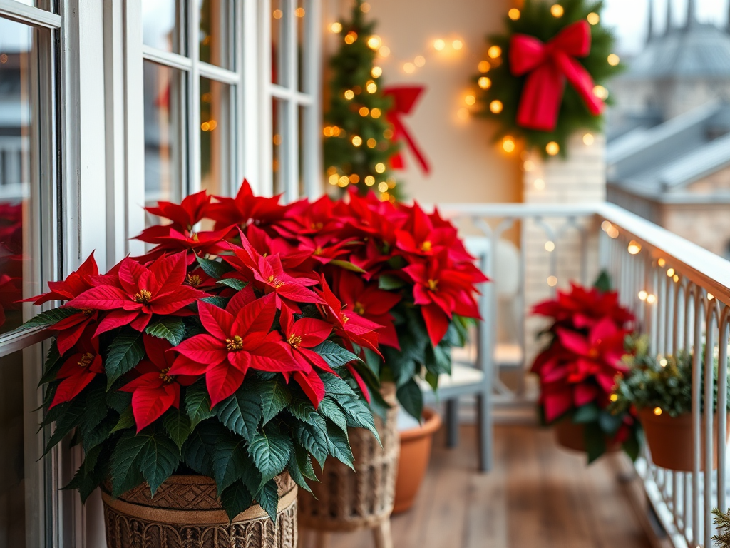 Image for Add a Pop of Color with Poinsettias