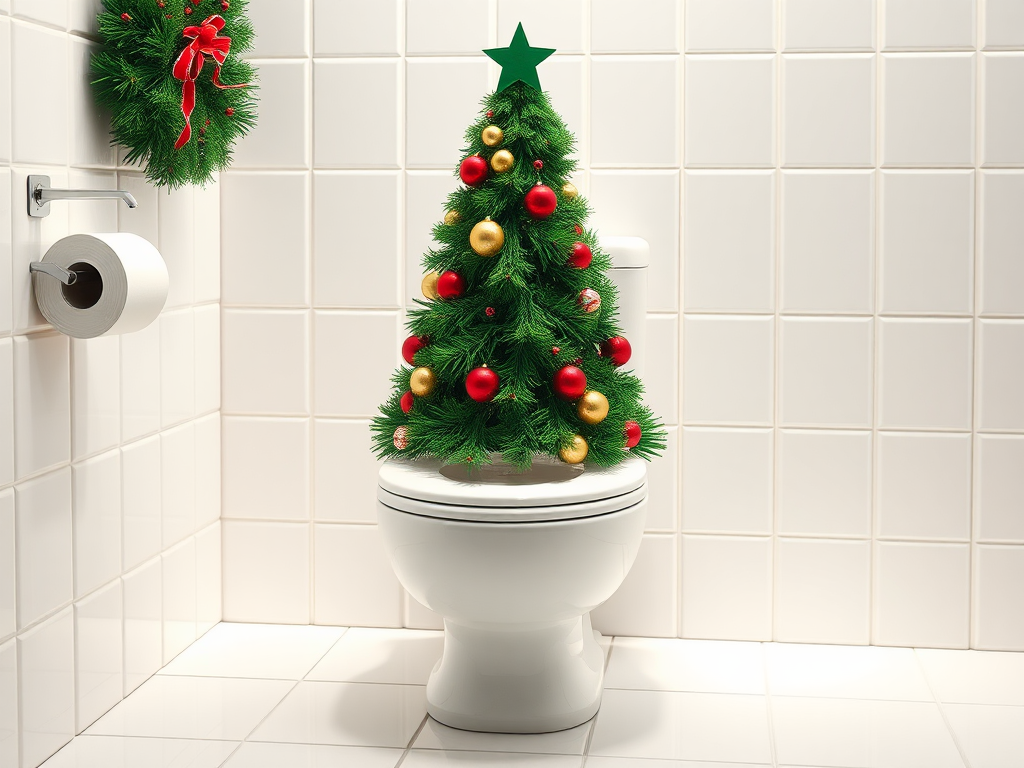 Image for Christmas Tree Toilet Paper: