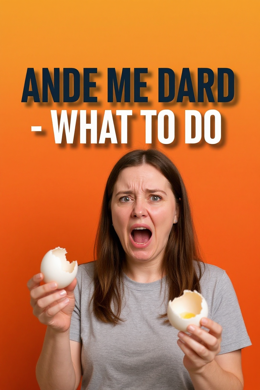 Ande me dard - what to do