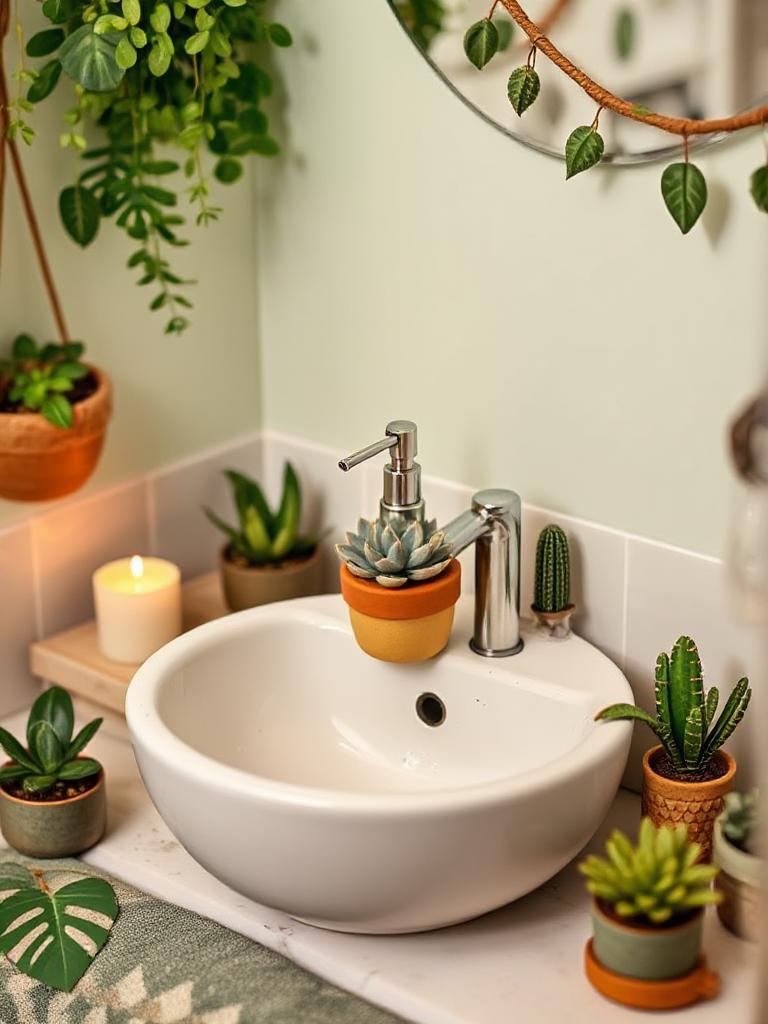 Boho Bathroom Sink Ideas