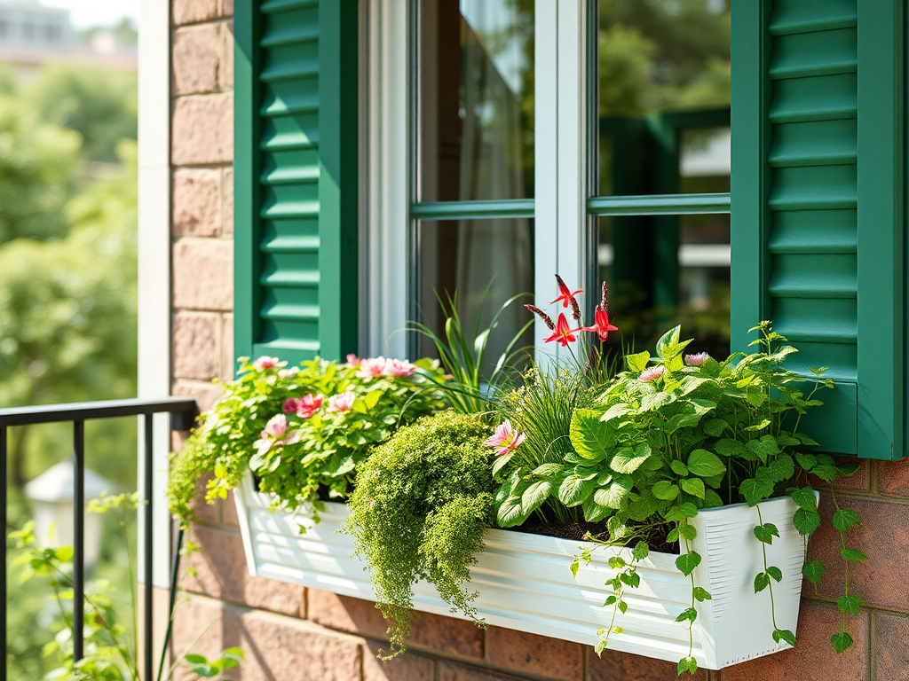 Image for Herb Garden Window Boxes: