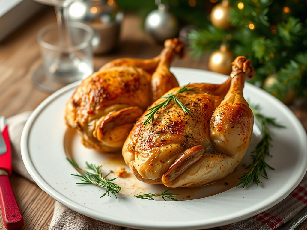 Image for Stuffed Cornish Hens: