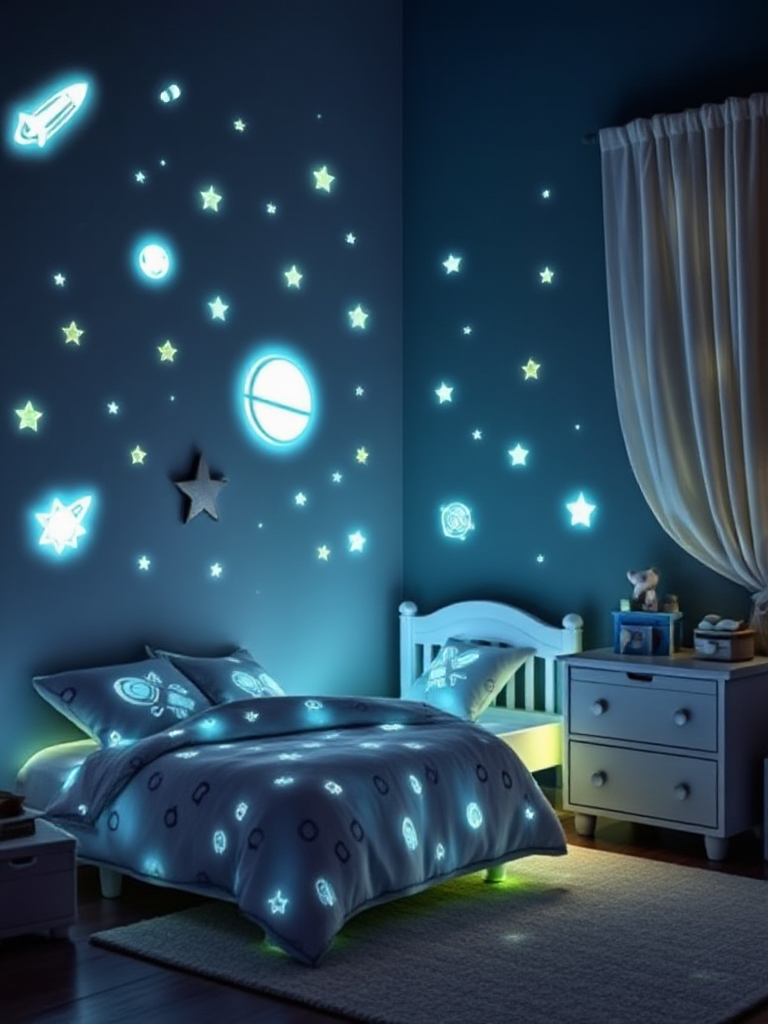 Space Themed Bedroom Ideas For Boy Toddlers