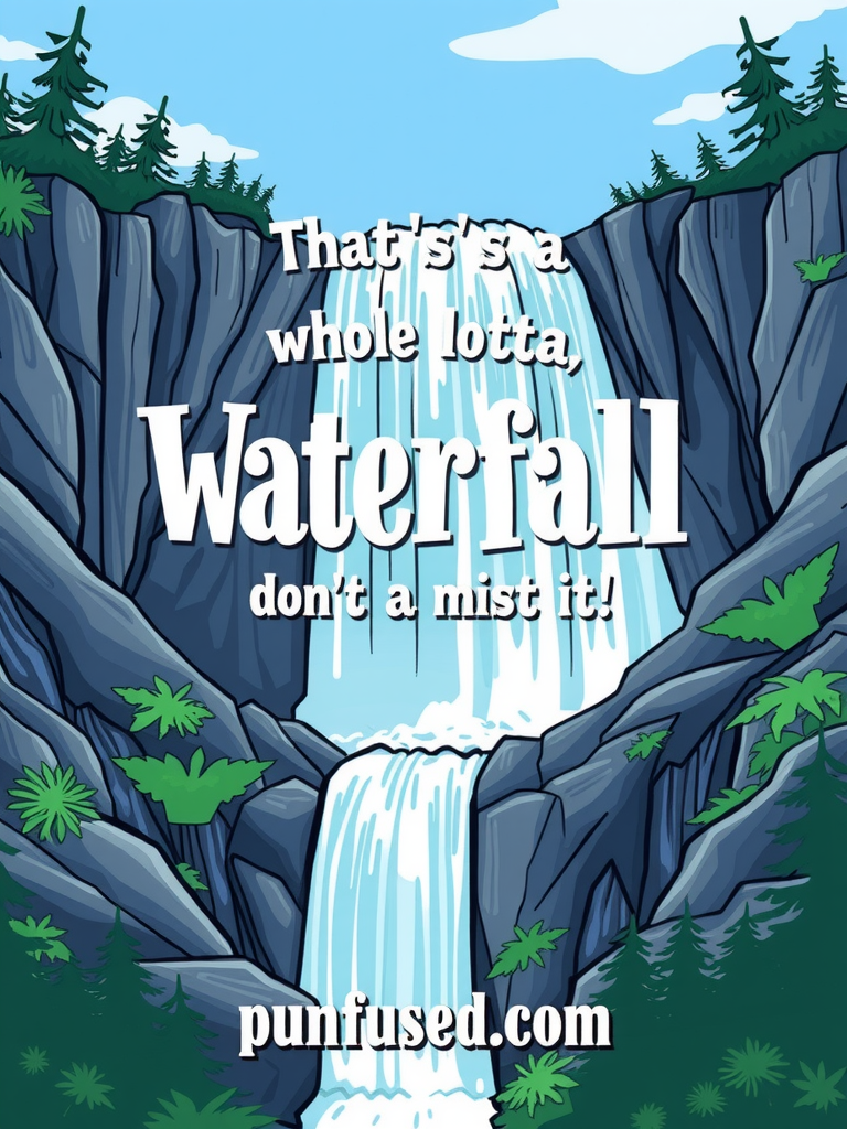 waterfall puns