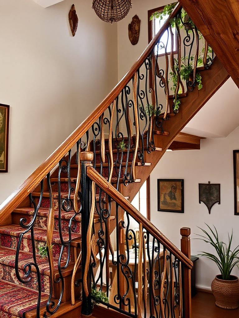 Boho Staircase Ideas