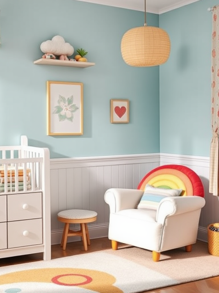 Rainbow Nursery Ideas