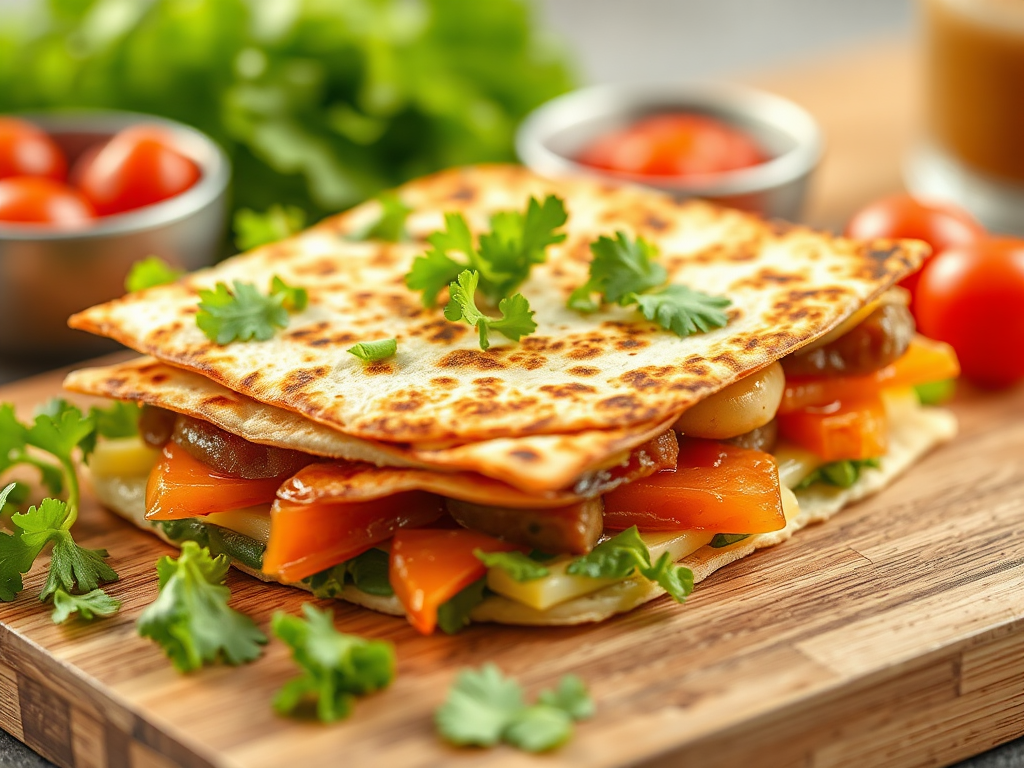 Image for Veggie Quesadillas: