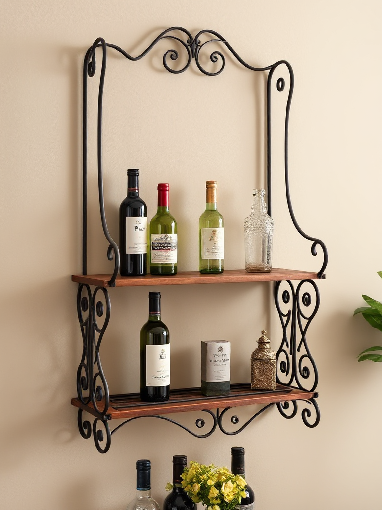 Home Bar Shelf Ideas