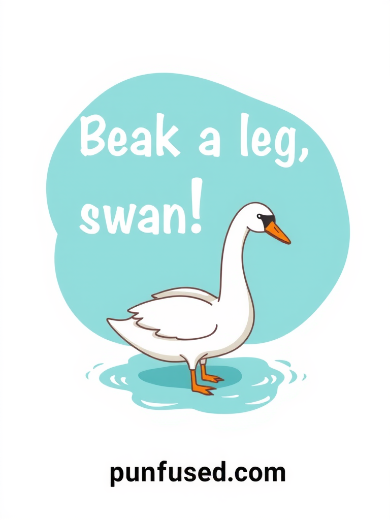 swan puns