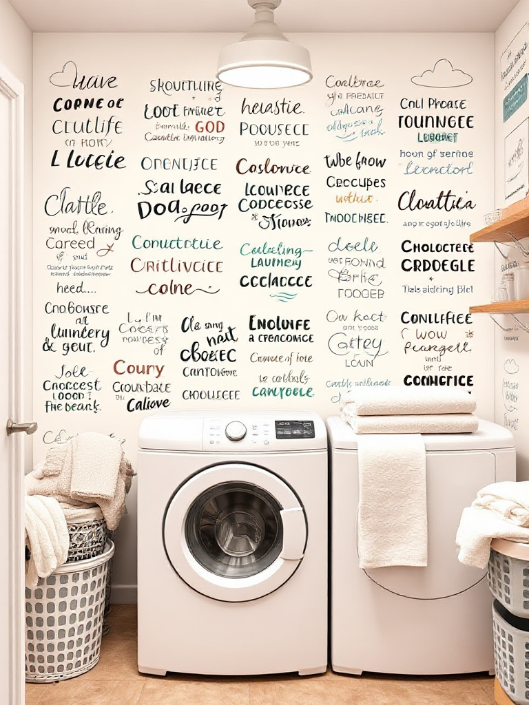 Laundry Room Mural Ideas