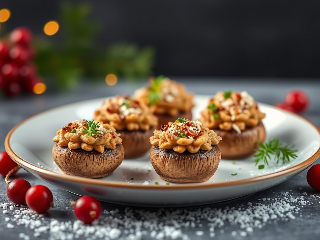 Image for Stuffed Mushrooms: