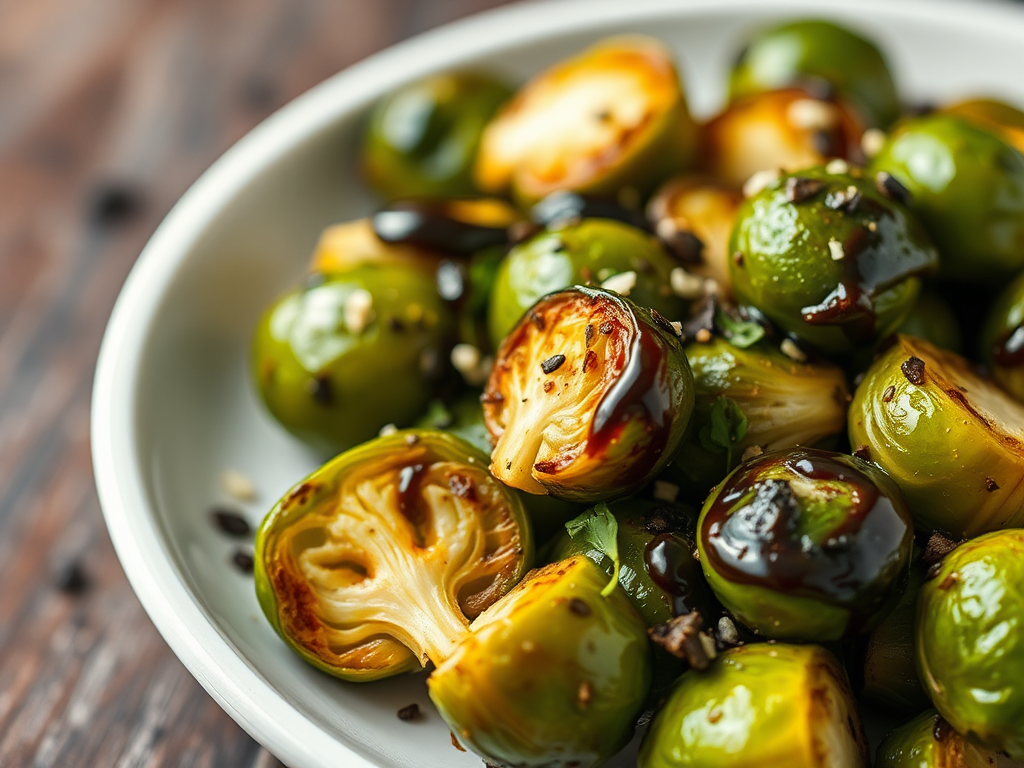 Image for Balsamic Roasted Brussel Sprouts: