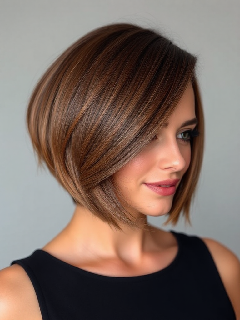 Short Layered Bob Haircuts