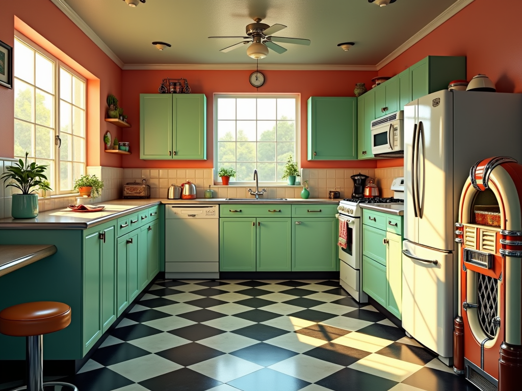 Charming Retro 1950s Kitchen Inspiration