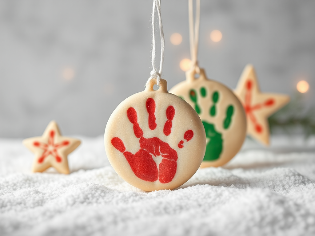 Image for Salt Dough Handprint Ornaments: