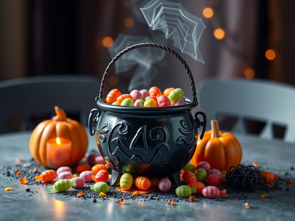 Image for Candy Cauldron Centerpiece