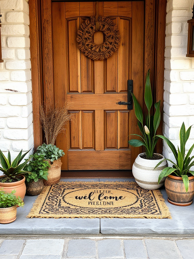 Boho Front Door Decor Ideas