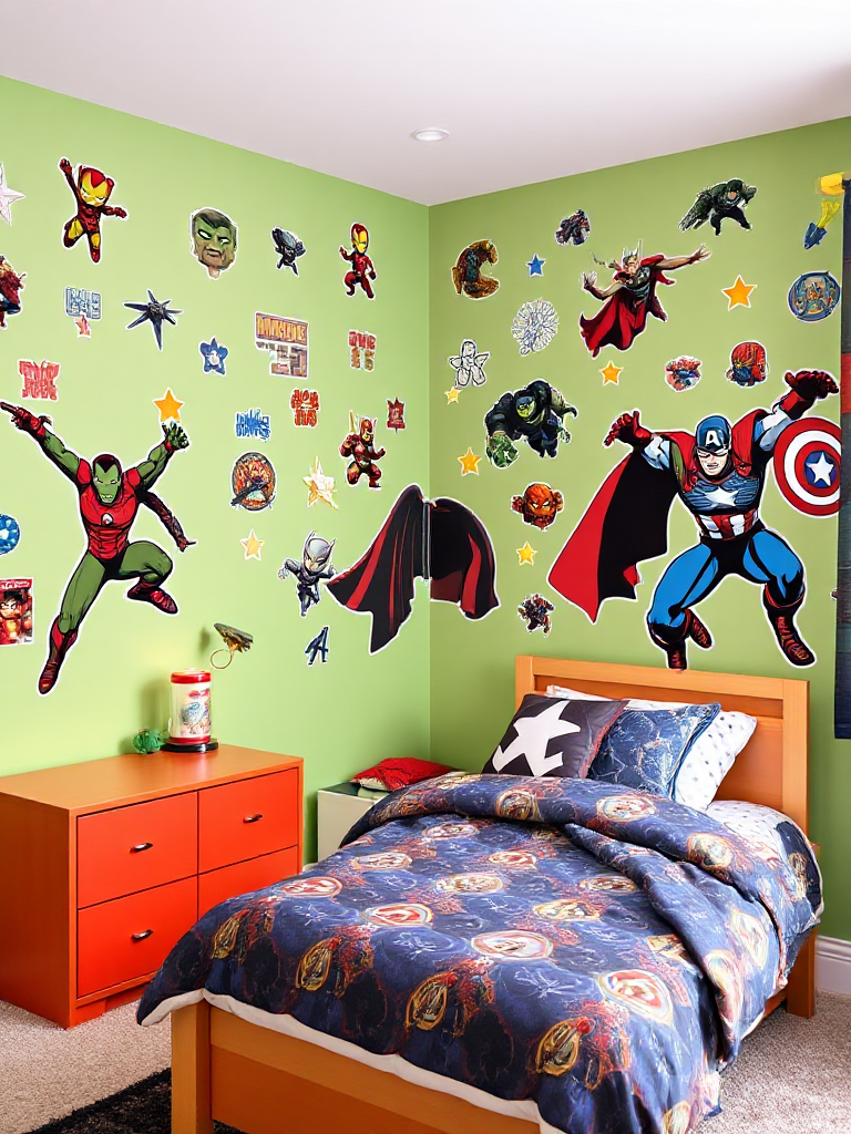 Marvel Bedroom Ideas For Boys