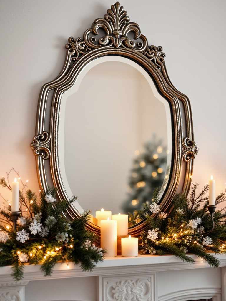 Winter Mantel Decorating Ideas